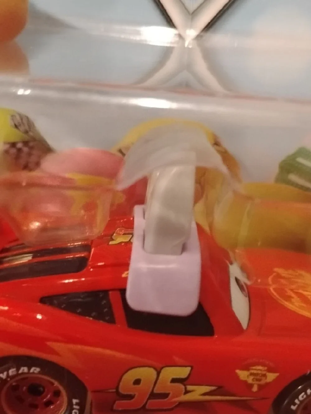 Pixar Cars Lightning McQueen Red Easter Buggy Toy
